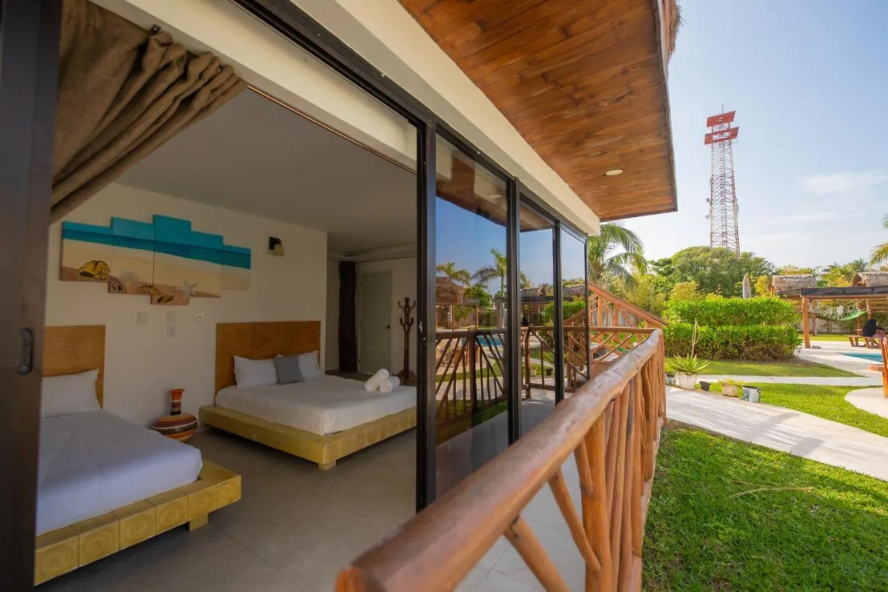 ***  Hotel & Beach Club Ojo De Agua Пуэрто-Морелос Мексика